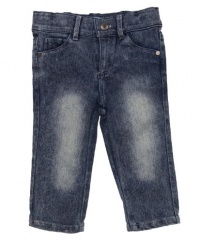 Toddler Girl Blue Denim Jeans - DKNY 4T