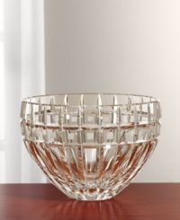 An urbane and sophisticated decorative accent in shimmering full-lead crystal. An urbane and sophisticated decorative accent in shimmering full-lead crystal.