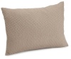 Calvin Klein Home Tanzania Puckered Decorative Pillow, Mink