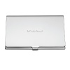 Let them know you mean business with this witty kate spade new york business card holder, silver-plated and cheekily etched with let's do lunch.
