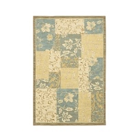 Evoking the neutral hues and natural beauty of Big Sur, Karastan's Sierra Mar Collection blends modern comfort with the world's richest texAtile traditions. This charming Karastan rug boasts an asymmetrical quilt pattern of cheery floral prints, framed by a wood colored border. Space dyed yarns create a radiant color stria to complement both modern and traditional interiors. Evoking the neutral hues and natural beauty of Big Sur, Karastan's Sierra Mar Collection blends modern comfort with the world's richest texAtile traditions. This charming Karastan rug boasts an asymmetrical quilt pattern of cheery floral prints, framed by a wood colored border. Space dyed yarns create a radiant color stria to complement both modern and traditional interiors.