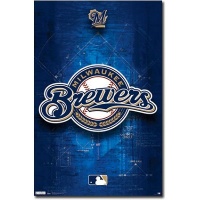 Milwaukee Brewers Logo 2011 Poster Poster Print, 22x34 Milwaukee Brewers Logo 2011 Poster Poster Print, 22x34
