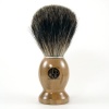 Premium Black Pure Badger Shaving Brush By Wet Shaving Products