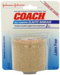 Coach Self-adhering Elastic Bandage 2 Inch X 2.2 Yards, 1 Count (Pack of 3) Coach Self-adhering Elastic Bandage 2 Inch X 2.2 Yards, 1 Count (Pack of 3)