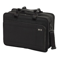 Removable padded laptop sleeve and a mesh packing folder for clothes- perfect for overnight trip. Removable padded laptop sleeve and a mesh packing folder for clothes- perfect for overnight trip.