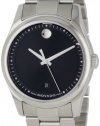 Movado Men's 0606481 Movado Sportivo Stainless-Steel Black Museum Dial Bracelet Watch