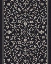 Safavieh Courtyard Collection CY2098-3908 Black and Sand Indoor/Outdoor Area Rug, 2-Feet 7-Inch by 5-Feet