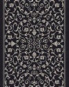 Safavieh Courtyard Collection CY2098-3908 Black and Sand Indoor/Outdoor Area Rug, 2-Feet 7-Inch by 5-Feet