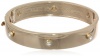 Anne Klein Dalton Gold-Tone Crystal Thin Bangle Bracelet