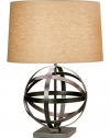 Robert Abbey Bronze with Driftwood Linen Shade Table Lamp