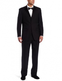 Jones New York Men's Three Button Double Pleated Tuxedo