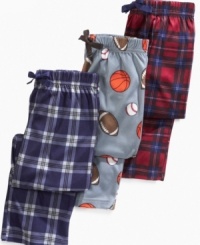 After a hard day hitting the books and running the school yard, he'll love coming home and changing into these cozy Greendog pants. After a hard day hitting the books and running the school yard, he'll love coming home and changing into these cozy Greendog pants.