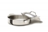 All Clad Stainless Steel 4-Quart Brown and Braise Pan