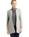 THE LOOKRemovable zip-out jacket detailStand collarZip frontTHE FITAbout 32 from shoulder to hemTHE MATERIALWool/nylon/cashmere/elastaneFully linedCARE & ORIGINDry cleanMade in USAModel shown is 5'8½ (174cm) wearing US size 4. 