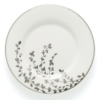 An instant classic from Kate Spade, the Gardner Street Platinum dinnerware collection is the definition of contemporary elegance. Delicate platinum branches with dainty leaves sweep over the sides of this dinnerware, bringing an elegant feel to your table. An instant classic from Kate Spade, the Gardner Street Platinum dinnerware collection is the definition of contemporary elegance. Delicate platinum branches with dainty leaves sweep over the sides of this dinnerware, bringing an elegant feel to your table.