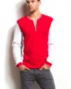 Armani Exchange Contrast Logo Henley