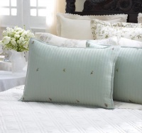 Ralph Lauren Romantic Traveler Collection Light Green Sham - King Ralph Lauren Romantic Traveler Collection Light Green Sham - King
