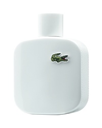 Inspired by the classic white L.12.12 shirt, the White edition opens with a fresh, woody and herbal blend of grapefruit, rosemary, cardamom and cedar leaf to create a clean and aromatic first impression. These notes blend with a uniquely masculine, floral heart accord comprising a natural tuberose, ylang ylang and olibanum that gives the scent its purity. The base of the fragrance merges cedarwood and georgywood with fresher notes of vetiver. The result is a timeless classic but with a masculine and woody tenacity. Inspired by the classic white L.12.12 shirt, the White edition opens with a fresh, woody and herbal blend of grapefruit, rosemary, cardamom and cedar leaf to create a clean and aromatic first impression. These notes blend with a uniquely masculine, floral heart accord comprising a natural tuberose, ylang ylang and olibanum that gives the scent its purity. The base of the fragrance merges cedarwood and georgywood with fresher notes of vetiver. The result is a timeless classic but with a masculine and woody tenacity.