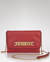 Gleaming chain links meet glossy leather on this MARC BY MARC JACOBS crossbody, styled to go day-to-out all night. Gleaming chain links meet glossy leather on this MARC BY MARC JACOBS crossbody, styled to go day-to-out all night.
