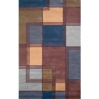Amalfi Liora Manne Modern Blue Contemporary 2' x 3' Rug- 1974-03 Amalfi Liora Manne Modern Blue Contemporary 2' x 3' Rug- 1974-03