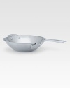 An elegant, professional-grade wok is manufactured with exclusive multi-ply construction, a specially designed combination of stainless steel and aluminum alloys for lifetime performance, durability