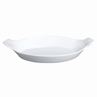 Assortment of Apilco's white bakeware and serveware items present a dual feeling of both tradition and modernity, since 1826. The zero-porosity, high quality porcelain used by Apilco does not flake or crack and offers good resistance to mechanical or thermal shocks. Assortment of Apilco's white bakeware and serveware items present a dual feeling of both tradition and modernity, since 1826. The zero-porosity, high quality porcelain used by Apilco does not flake or crack and offers good resistance to mechanical or thermal shocks.