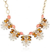 Anne Klein Burst and Bloom Gold-Tone Multi-Colored Drama Collar Necklace Anne Klein Burst and Bloom Gold-Tone Multi-Colored Drama Collar Necklace