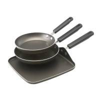 Farberware Aluminum Nonstick 8-Inch and 9-Inch Skillets and 11-Inch Griddle Dishwasher Safe Triple Pack Farberware Aluminum Nonstick 8-Inch and 9-Inch Skillets and 11-Inch Griddle Dishwasher Safe Triple Pack