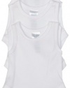 Spasilk 100% Cotton Sleeveless Lap Shoulder 3-Pack Bodysuit
