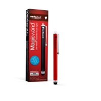 MediaDevil Magicwand (Regular edition) capacitive touch screen stylus (Matte Red version) for Apple iPad / iPad 2 / iPad 3 / iPad 4 / iPad Mini / iPhone 5 / iPhone 4 / iPhone 4S / Google Nexus 7 / Nexus 10 / Samsung Galaxy Tab / Galaxy Note / Galaxy S2 SI MediaDevil Magicwand (Regular edition) capacitive touch screen stylus (Matte Red version) for Apple iPad / iPad 2 / iPad 3 / iPad 4 / iPad Mini / iPhone 5 / iPhone 4 / iPhone 4S / Google Nexus 7 / Nexus 10 / Samsung Galaxy Tab / Galaxy Note / Galaxy S2 SI