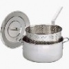 King Kooker KK2S Stainless Steel Deep Fry Pan with Lid