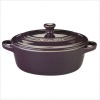 Le Creuset Stoneware 12-Ounce Mini Oval Cocotte, Violet