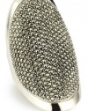 Judith Jack Sterling Silver and Marcasite Oval Ring