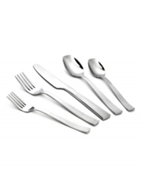 Streamline your supper with Wheat flatware from Gourmet Settings. A ribbed feel and attention-grabbing finish in premium stainless steel make this 20-piece set a winner in hand and on modern tables. Streamline your supper with Wheat flatware from Gourmet Settings. A ribbed feel and attention-grabbing finish in premium stainless steel make this 20-piece set a winner in hand and on modern tables.