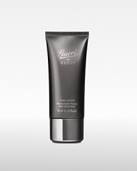 A new signature for the modern Gucci man, Gucci by Gucci Pour Homme combines classic masculine appeal with cool, contemporary elegance. Gucci by Gucci Pour Homme, encompassing the brands heritage and luxuriousness, is the first male fragrance entirely designed by Creative Director Frida Giannini as a new signature for the iconic Gucci man. With the sleek design of the flacon, the decorative horsebit that recalls the brands rich heritage and its warm and intense fragrance, Gucci by Gucci Pour Homme speaks to iconic, powerful, sensual men that represent todays Gucci man.A modernized woody chypre, Frida Gianninis inaugural male fragrance culminates both vision and tradition. The top and the heart of the fragrance bring a smooth, crisp freshness with the essence of cypress and calone. Violet and bergamot create a masculine floralcy for a natural and timeless appeal. A unique heart distinguishes the scent, and intensifies its character with warm incense and a leathery accord, with tobacco notes bestowing a touch of sweetness. Amber provides warmth, longevity and depth; with black pepper contributing a striking, sparkling effect. The base is complete with woody notes of patchouli, cedarwood and amyris for undeniable elegance. A new signature for the modern Gucci man, Gucci by Gucci Pour Homme combines classic masculine appeal with cool, contemporary elegance. Gucci by Gucci Pour Homme, encompassing the brands heritage and luxuriousness, is the first male fragrance entirely designed by Creative Director Frida Giannini as a new signature for the iconic Gucci man. With the sleek design of the flacon, the decorative horsebit that recalls the brands rich heritage and its warm and intense fragrance, Gucci by Gucci Pour Homme speaks to iconic, powerful, sensual men that represent todays Gucci man.A modernized woody chypre, Frida Gianninis inaugural male fragrance culminates both vision and tradition. The top and the heart of the fragrance bring a smooth, crisp freshness with the essence of cypress and calone. Violet and bergamot create a masculine floralcy for a natural and timeless appeal. A unique heart distinguishes the scent, and intensifies its character with warm incense and a leathery accord, with tobacco notes bestowing a touch of sweetness. Amber provides warmth, longevity and depth; with black pepper contributing a striking, sparkling effect. The base is complete with woody notes of patchouli, cedarwood and amyris for undeniable elegance.