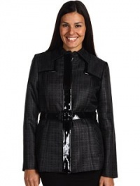 Anne Klein Women's Belted Trench Coat Jacket (XL (Women's 16)) [Apparel]