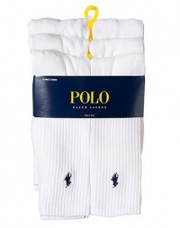 Polo 6 Pack Crew Sock Polo 6 Pack Crew Sock