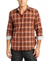 Dockers Men's Long-Sleeve Field Kipp Plaid Shirt