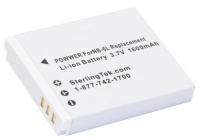 STK's Canon NB-6L Battery Pack - 1600 mAh for Canon Powershot S95, D10, SD1300 IS, S90, SD1300IS, SD1200 IS, SD4000 IS, Elph 500 HS, SD3500 IS, SD1200IS, SD3500IS, SD4000IS, SD980 IS, SD980IS, SD770 IS, SD770IS, Canon Ixus 95 IS, 85 IS, Digital Ixus 200 I STK's Canon NB-6L Battery Pack - 1600 mAh for Canon Powershot S95, D10, SD1300 IS, S90, SD1300IS, SD1200 IS, SD4000 IS, Elph 500 HS, SD3500 IS, SD1200IS, SD3500IS, SD4000IS, SD980 IS, SD980IS, SD770 IS, SD770IS, Canon Ixus 95 IS, 85 IS, Digital Ixus 200 I