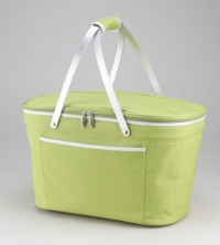 Picnic at Ascot Collapsible Basket Cooler, Apple Picnic at Ascot Collapsible Basket Cooler, Apple