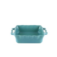 Appolia French Ceramic 2-1/2-Quart Rectangular Baker, Turquoise