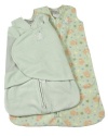 HALO SleepSack Micro-Fleece Wearable Blanket, Sage Teddy, Newborn