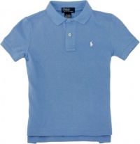 Polo Ralph Lauren Toddler Boy's Classic Cotton Polo (2/2T, Light Blue) Polo Ralph Lauren Toddler Boy's Classic Cotton Polo (2/2T, Light Blue)