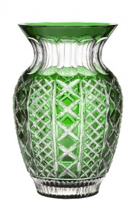Waterford Fleurology Molly 12-Inch Emerald Cased Bouquet Vase Waterford Fleurology Molly 12-Inch Emerald Cased Bouquet Vase