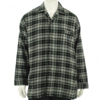 Nautica Men's Sleepwear Forbeson Plaid Flannel Long Sleeve Camp Shirt Nautica Men's Sleepwear Forbeson Plaid Flannel Long Sleeve Camp Shirt