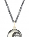 Mizuki Silver Evil Eye Ball Necklace