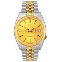 Seiko Men's SNXJ92 Two-tone Automatic Day-Date Watch
