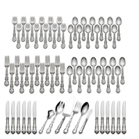 Gorham Strasbourg 66-Piece Sterling Silver Flatware Place Set, Service for 12 Gorham Strasbourg 66-Piece Sterling Silver Flatware Place Set, Service for 12
