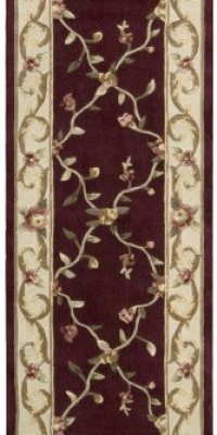 Nourison Citi Limits Burgundy Floral Trellis 3.6-Feet by 5.6-Feet Polyacrylic Area Rug Nourison Citi Limits Burgundy Floral Trellis 3.6-Feet by 5.6-Feet Polyacrylic Area Rug
