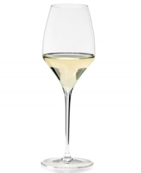 Riedel elevates fresh Rieslings with the long, pulled stems of Vitis wine glasses. Cleverly designed in luminous crystal, this stemware balances the wine's high acidity and residual sugar to bring out its delicious, peachy aromas. Riedel elevates fresh Rieslings with the long, pulled stems of Vitis wine glasses. Cleverly designed in luminous crystal, this stemware balances the wine's high acidity and residual sugar to bring out its delicious, peachy aromas.